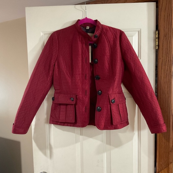 Burberry  Brit red jacket ( price firm ) - Picture 1 of 10